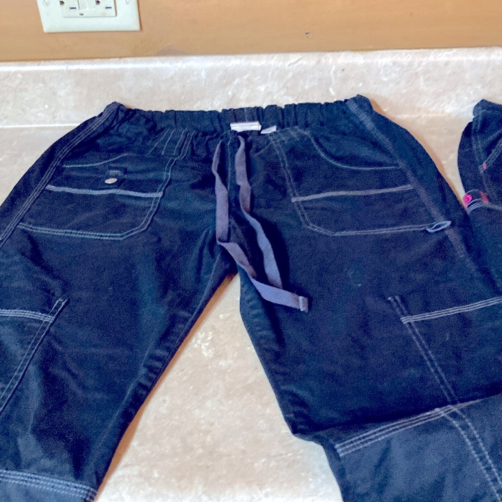 Nurses scrub pants.